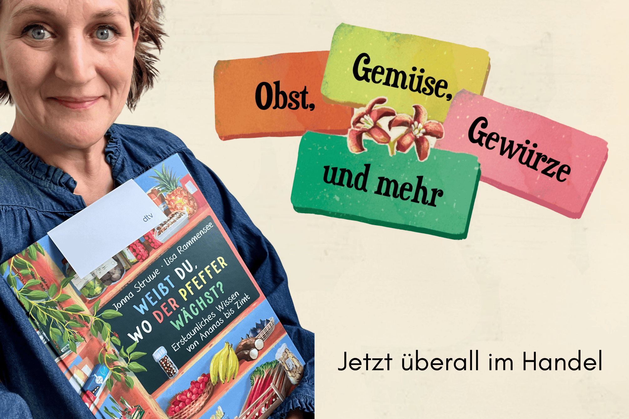 Autorin Jonna Struwe Buch "Weißt du, wo der Pfeffer wächst?"